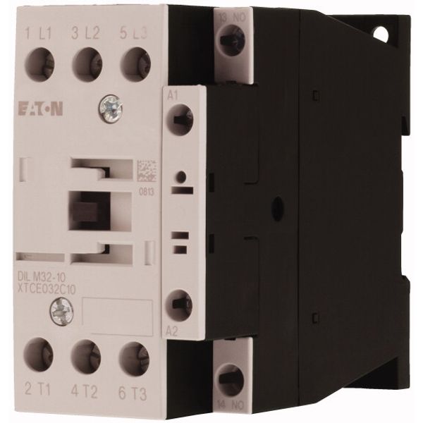 Contactor, 3 pole, 380 V 400 V 15 kW, 1 N/O, RDC 60: 48 - 60 V DC, DC operation, Screw terminals image 3