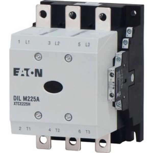 Contactor, 380 V 400 V 110 kW, 2 N/O, 2 NC, RAC 240: 190 - 240 V 50/60 Hz, AC operation, Screw connection image 5
