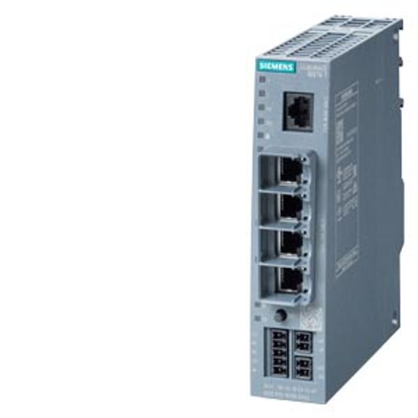 SCALANCE M816-1 ADSL router; for wire-bound IP communication from Ethernet- based automation devices via Internet service provider; VPN, Firewall, NAT image 1