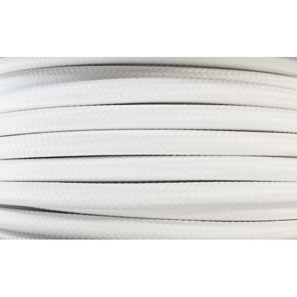 Fabric cable | 4m | White image 1