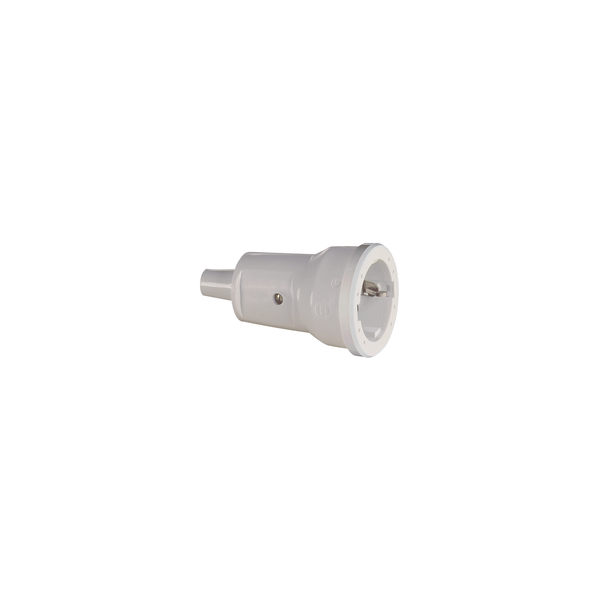 SCHUKO PVC connector Mini, grey image 1