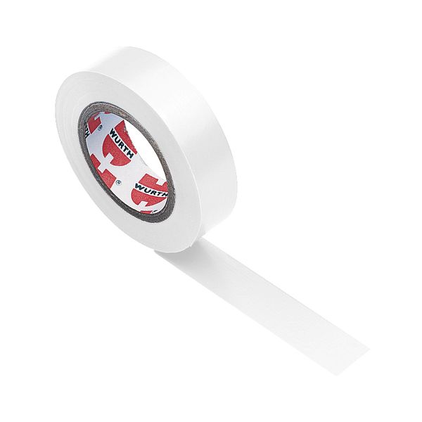Insulating tape, standard-PVC-white, COROPLAST 15mm/10m image 1