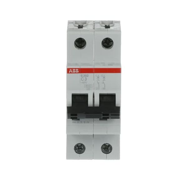 S202-C3 Miniature Circuit Breaker - 2P - C - 3 A image 5