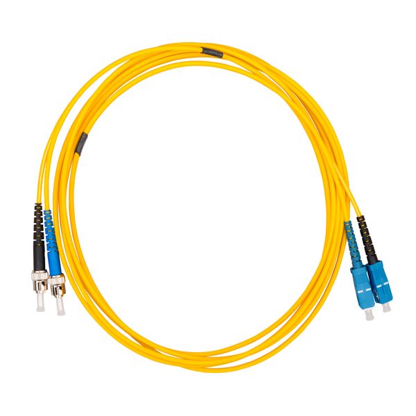 FO Patchcord Duplex ST/SC, 9/125æm OS2, LS0H-3, yellow, 2.0m image 2