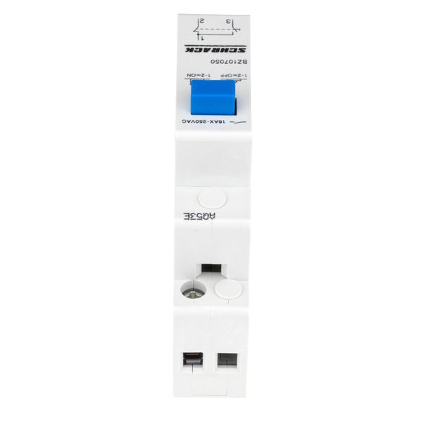 Modular Change-over Switch with Push-button, 1 C/O, 16A image 2