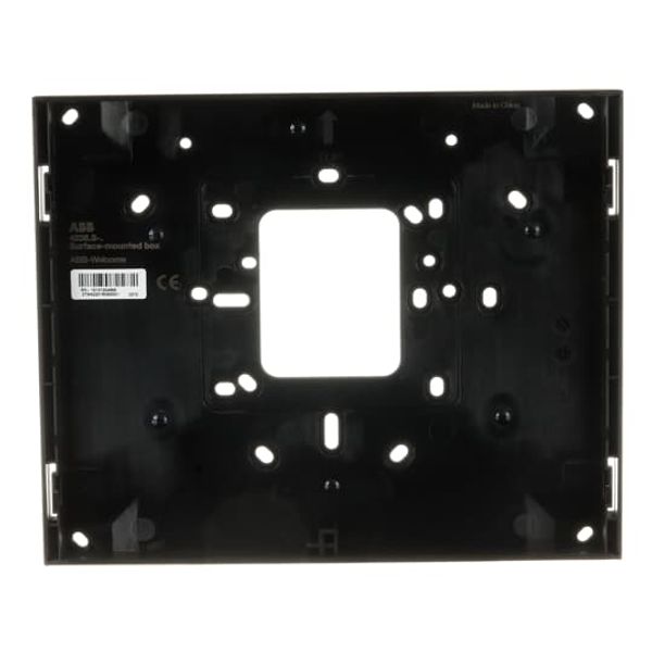 42381S-B Surface mounted box for video indoor station 7, black image 1