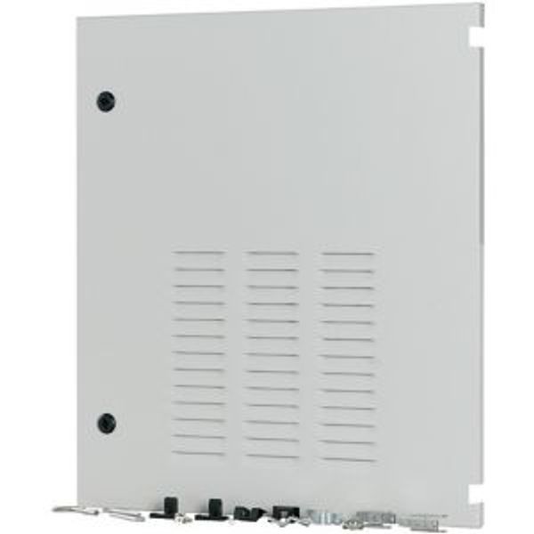 Section wide door, ventilated, right, HxW=700x600mm, IP42, grey image 4