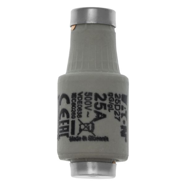 Fuse-link, LV, 35 A, AC 500 V, D2, gL/gG, IEC, time-delay image 18