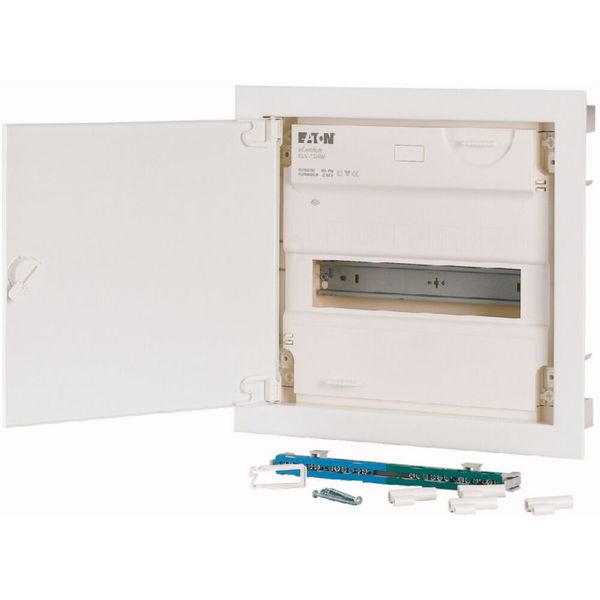 Hollow wall compact distribution board, 1-rows, super-slim sheet steel door image 7