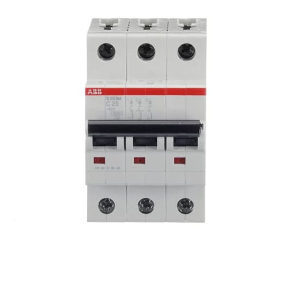 S203M-C25 Miniature Circuit Breaker - 3P - C - 25 A image 5