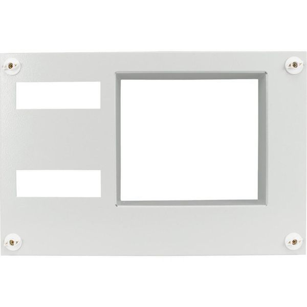 Mounting kit for meter plate F, white image 3