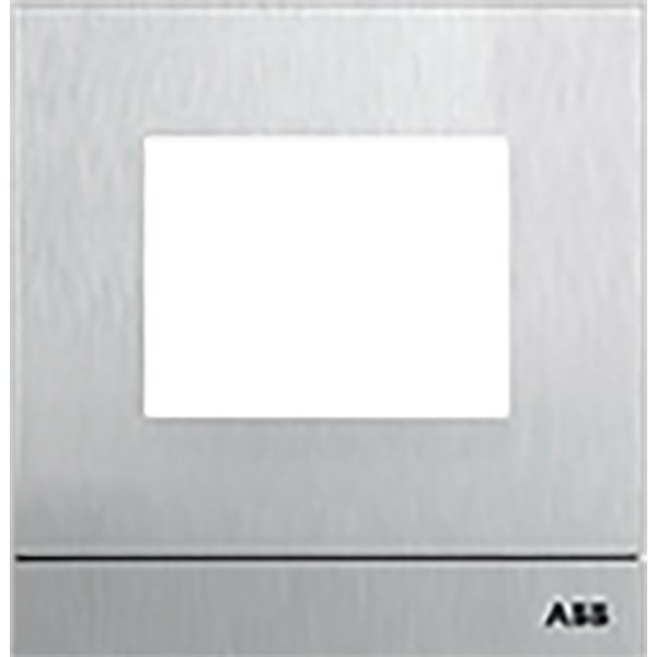 51021CF-A-02 Cover frame, 1 module,size 1/1,Aluminum alloy image 1