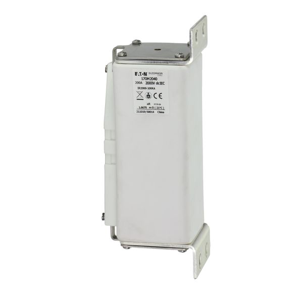 Fuse-link, high speed, 200 A, DC 2000 V, 65 x 89 x 213 mm, aR, IEC, with indicator image 3