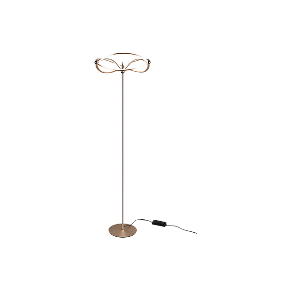 Charivari LED floor lamp matt brass image 1