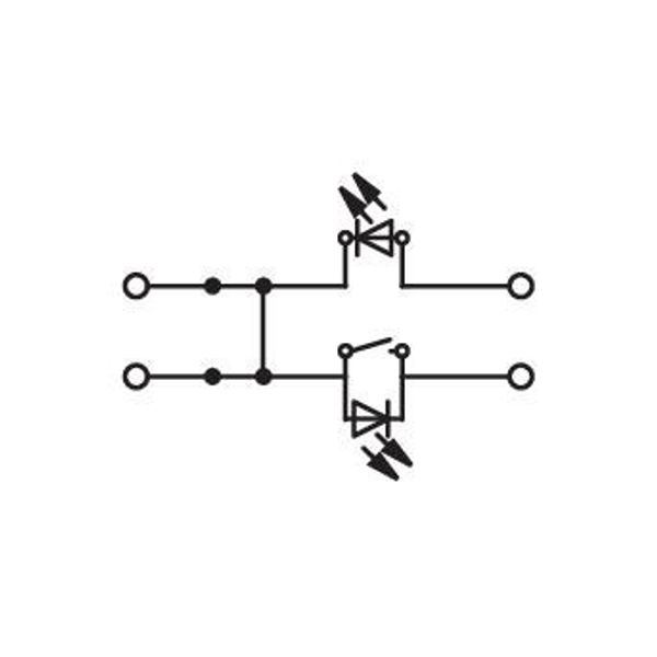 Ground conductor disconnect terminal block with test option with orang image 4