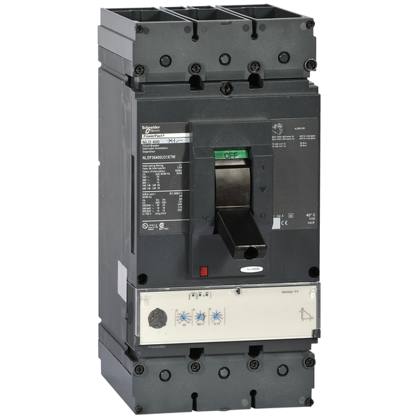 PowerPact multistandard - L-Frame - 400 A - 65 KA - Micrologic 3.0 trip unit image 4