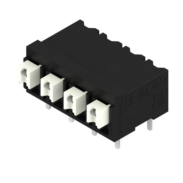 PCB terminal, 5.00 mm, Number of poles: 4, Conductor outlet direction: image 2