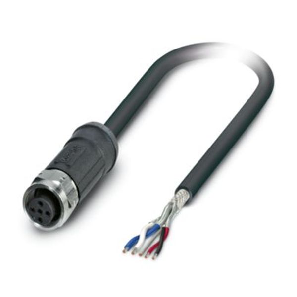 SAC-5P- 3,0-92X/M12FS SH OD - Bus system cable image 1