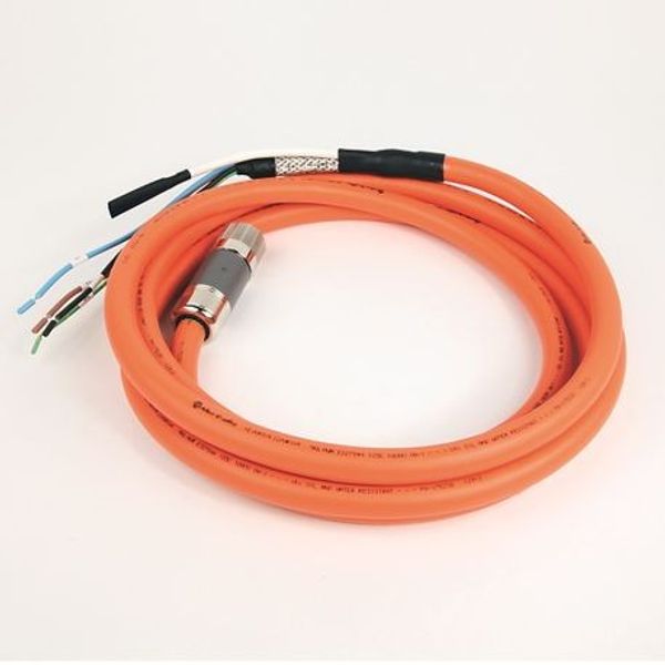 Allen-Bradley 2090-CSWM1DF-18AA25 Kinetix Single Cable 18 AWG AWG, Standard, Non-flex, Single Motor Power Only, 25 meters image 1