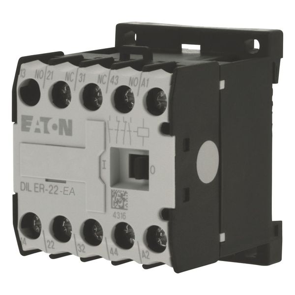 Contactor relay, 24 V DC, N/O = Normally open: 2 N/O, N/C = Normally closed: 2 NC, Screw terminals, DC operation image 2