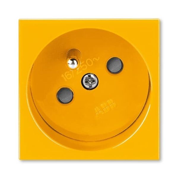 5580N-C02357 P Socket outlet 45×45 with earthing pin, shuttered, with power supply indication image 4