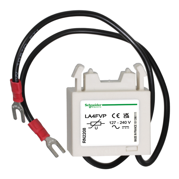 TeSys F - suppressor module - varistor (peak limiting) - 127...240 V AC/DC image 4