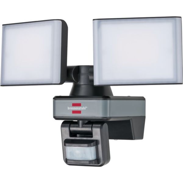 brennenstuhl®Connect LED WiFi Duo spotlight with infrared motion detector WFD 3050 P 3500lm, PIR, IP54 image 1