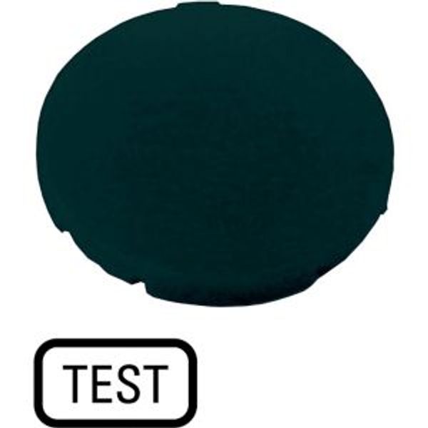 Button plate, flat black, TEST image 4