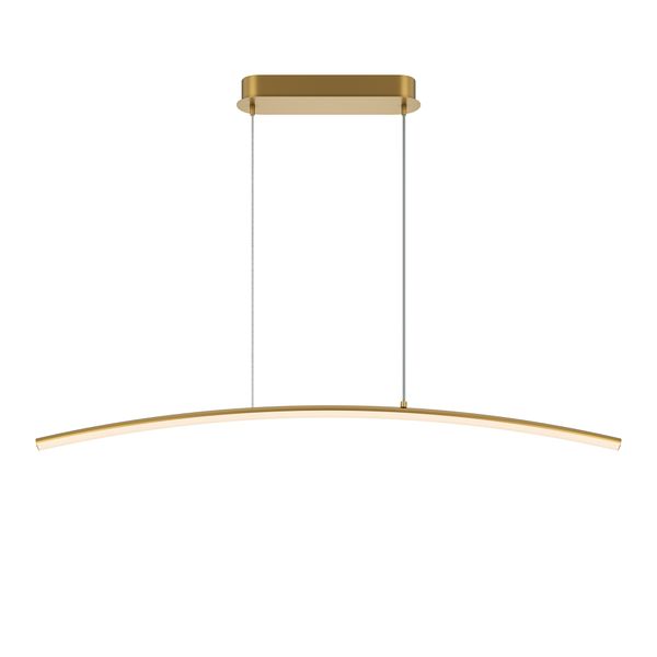 Modern Light Reflection Pendant lamp Brass image 1