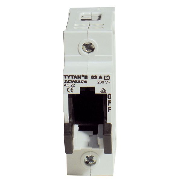 TYTAN II, D02 Fuse switch disconnector, 1-pole, 63A image 1