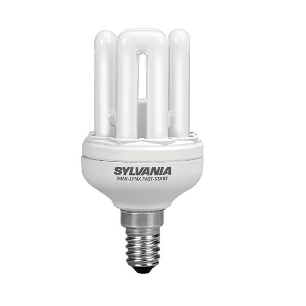 CFL Lamp E14 11W 2700K 600lm 0035106 Sylvania image 1