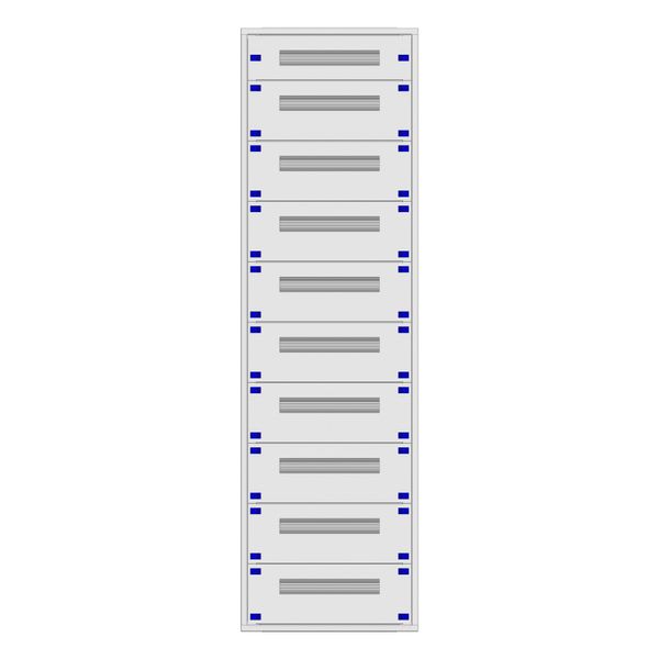 Distribution board insert KVN 60mm, 2-39K, 10-rows image 1