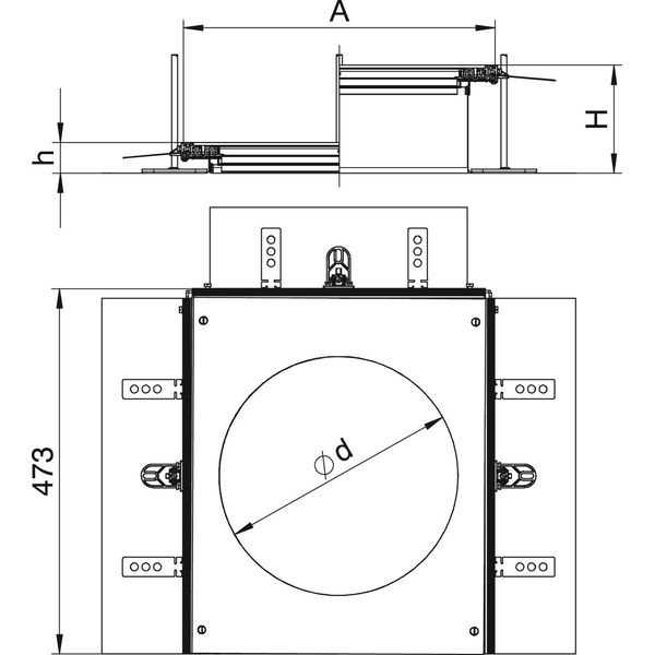 OKA-G A 40140R9 Extension unit for service unit GESR9 image 2