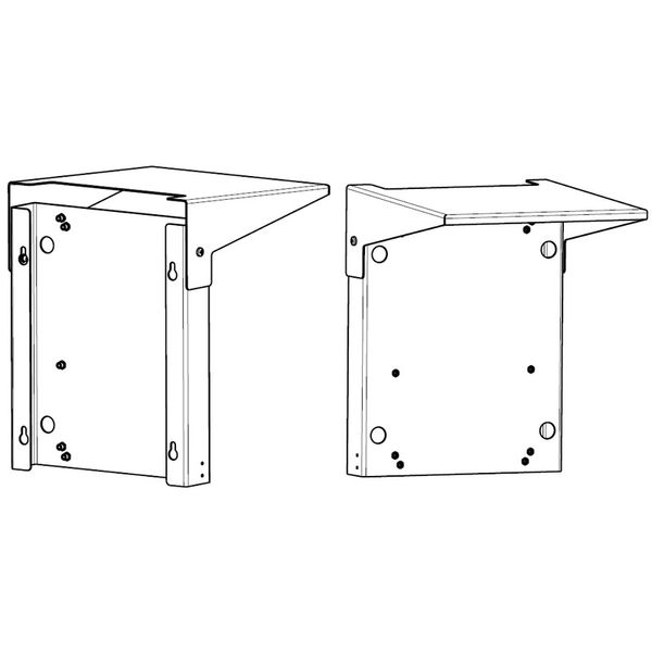 Touch-safe protection (enclosures), 439 x 341 x 291 mm, Stainless stee image 2