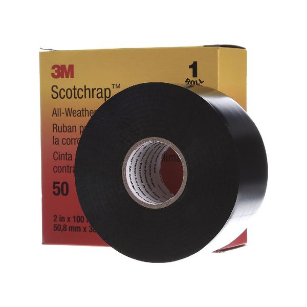 3M™ Scotchrap™ Vinyl Corrosion Protection Tape 50, Unprinted, 50.8 mm image 1