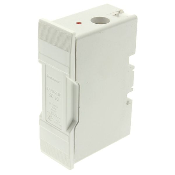 Fuse-holder, LV, 63 A, AC 550 V, BS88/F2, 1P, BS, front connected, white image 3