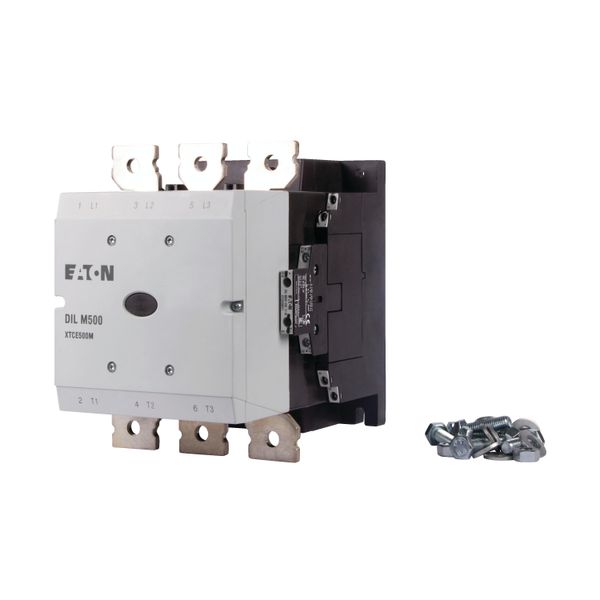 Contactor, 380 V 400 V 265 kW, 2 N/O, 2 NC, RDC 48: 24 - 48 V DC, DC operation, Screw connection image 13