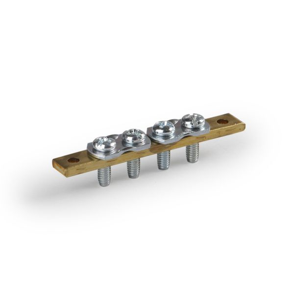 KN2.6 | N/PE-busbar Cu 6 x (1,5-16 mm²) image 1