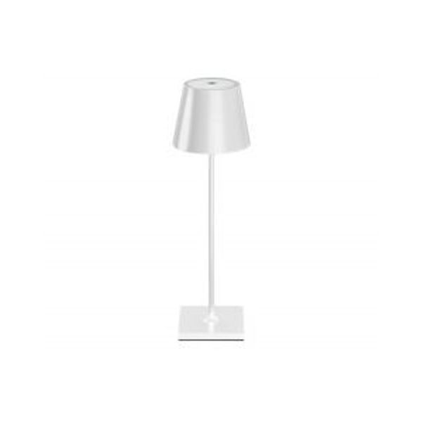 Table lamp LED 2.2W 2700K 180lm Akku 20T22 white IP54 DIMM Sternlicht image 1