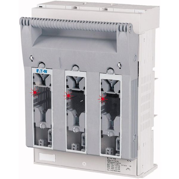 NH fuse-switch 3p flange connection M10 max. 240 mm², busbar 60 mm, light fuse monitoring, NH2 image 22