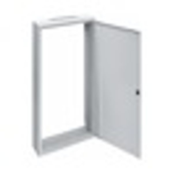 Wall-mounted frame 2A-24 with door, H=1195 W=590 D=250 mm image 2