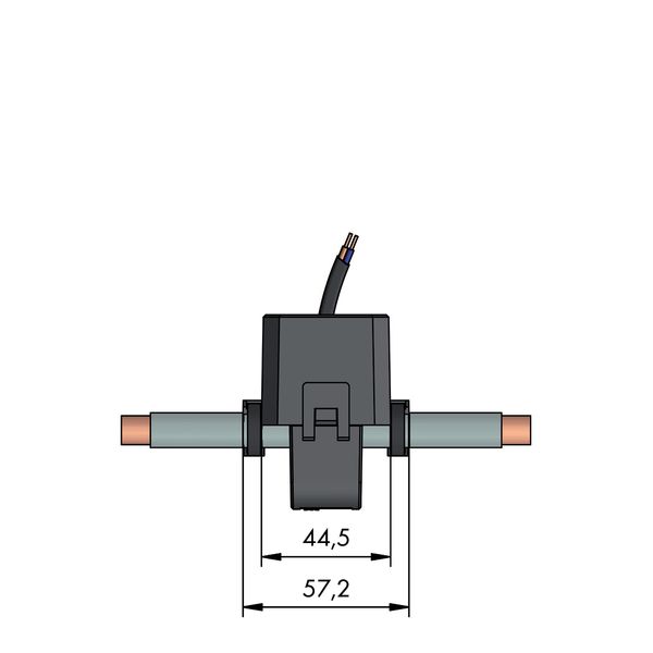 855-4001/200-001 Split-core current transformer; Primary rated current: 200 A; Secondary rated current: 1 A image 6