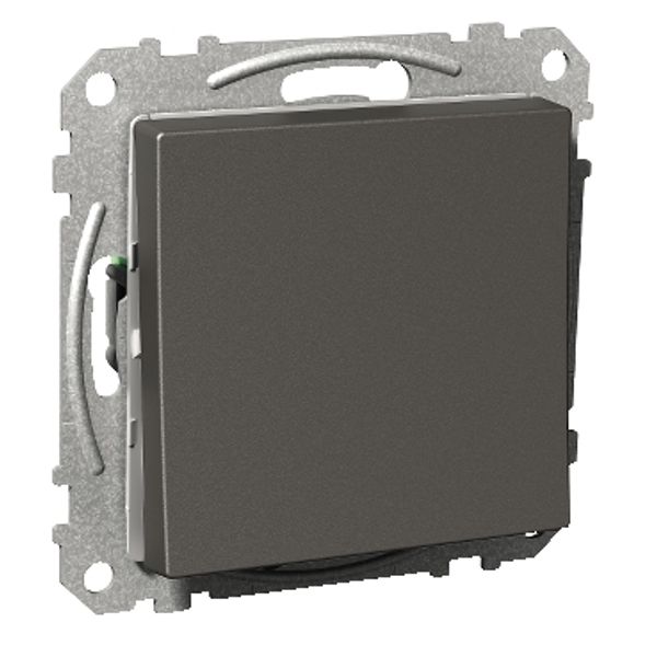 Exxact rocker switch 2-way screwless anthracite image 3