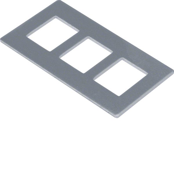 support plate GTVD2/3 3xRJ45 20,1x14,8mm image 1