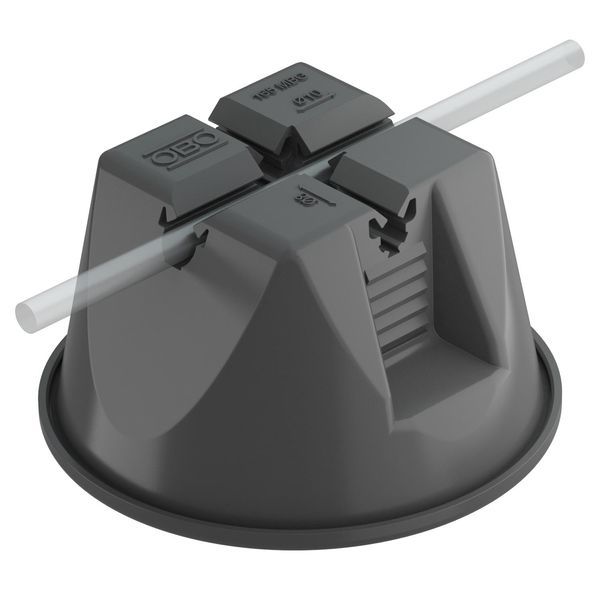 165 MBG-8-10 FO Roof conductor holder for flat roofs 8-10mm image 1