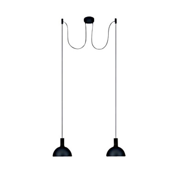 Bela Alto S Pendant luminar 2x10W 100-240V E27 IP20 black image 1