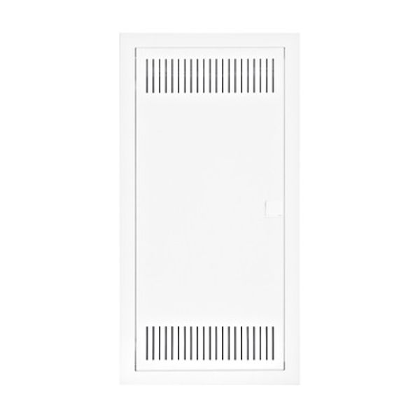 Frame, door and insert for media enclosure BK0857, 4-rows image 1