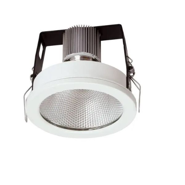 Luminaire LED 13W 3000k LEDION mini white SECOM image 1