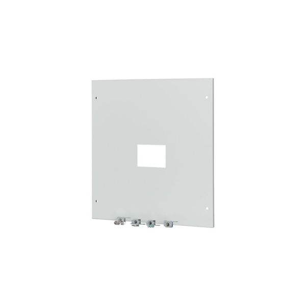 Front plate, NZM4, 4p, fixed version, rotary handle with interlock, W=600mm image 6