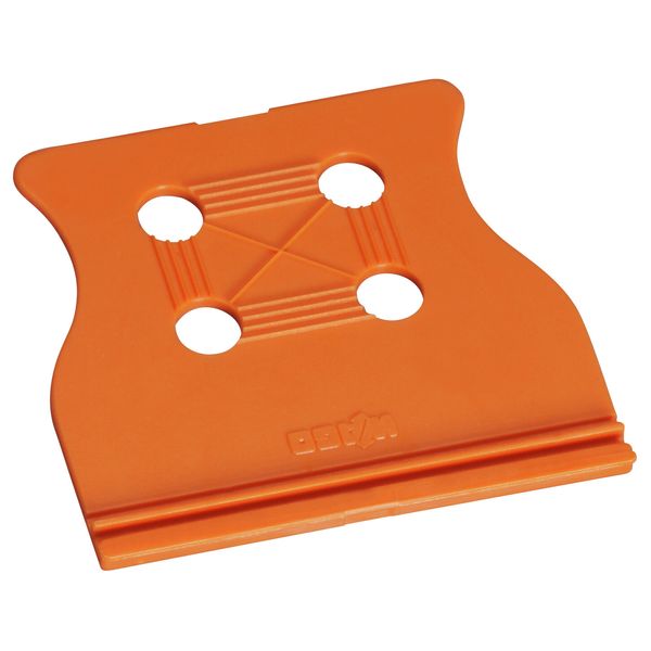 Strain relief plate orange image 1